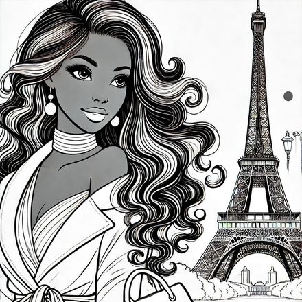 Parisian Black Diva No. 5