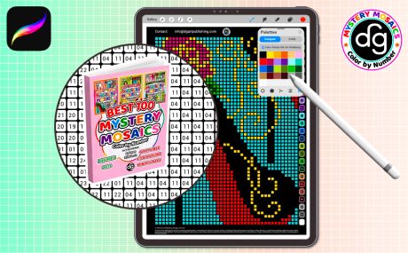 BEST 100 (vol 4) | Procreate Digital Coloring for iPad