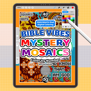  Bible Vibes | Procreate Digital Coloring for iPad