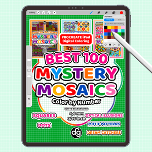 BEST 100 (vol 2) | Procreate Digital Coloring for iPad
