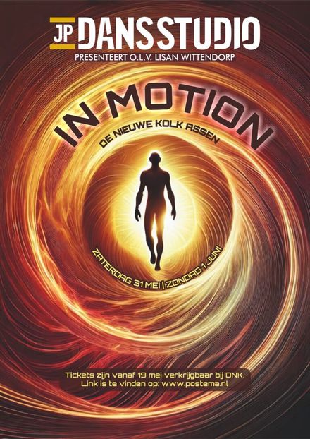 !Pre-order! Dansshow In Motion (zaterdag 31 mei 2025)