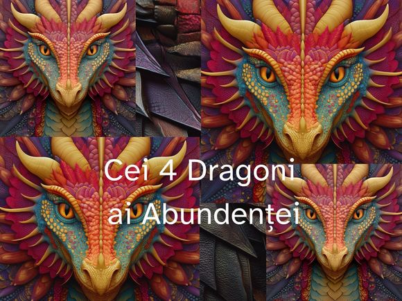 Cei Patru Dragoni Magici ai Abundenței