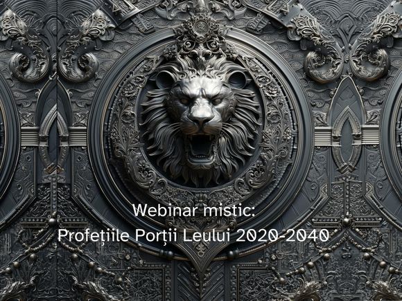  Webinar Mistic: Profețiile Porții Leului 2020–2040