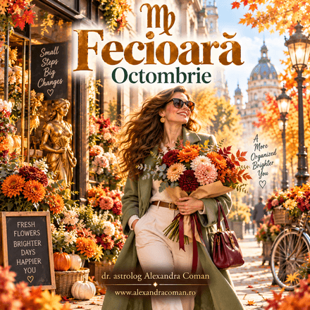 FECIOARA- HOROSCOP ULTRADETALIAT OCTOMBRIE