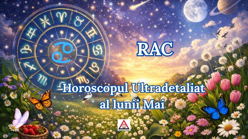 Rac - Horoscopul Ultradetaliat al lunii Mai