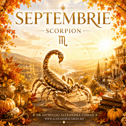 Scorpion- Horoscop Ultradetaliat Septembrie 