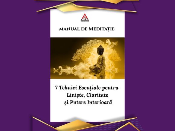 Manualul celor 7 Tehnici de Meditație • Ghidul Transformării Interioare