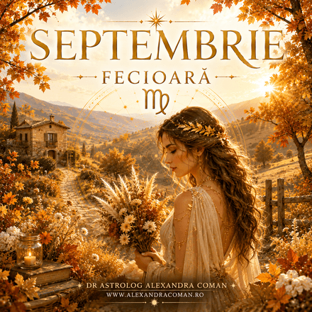 Fecioara- Horoscop Ultradetaliat Septembrie 