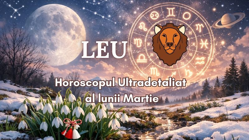 Leu - Horoscopul Ultradetaliat al Lunii Martie 