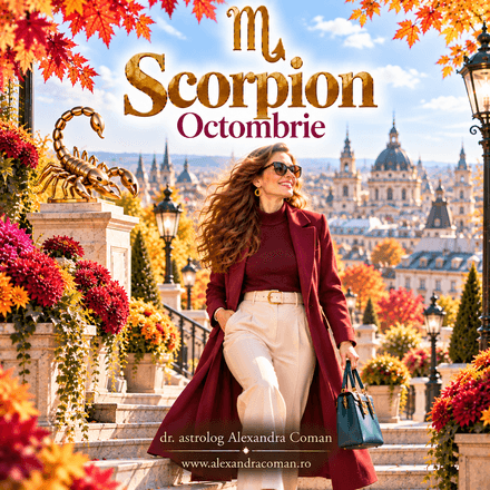 SCORPION- HOROSCOP ULTRADETALIAT OCTOMBRIE