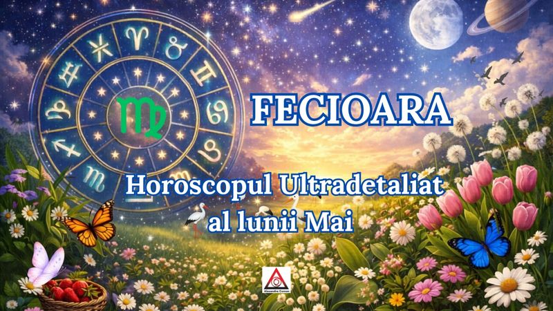 Fecioara- Horoscopul Ultradetaliat al lunii Mai