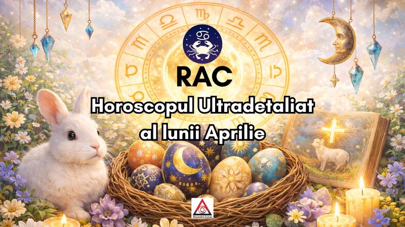 Rac- Horoscopul Ultradetaliat al lunii Aprilie
