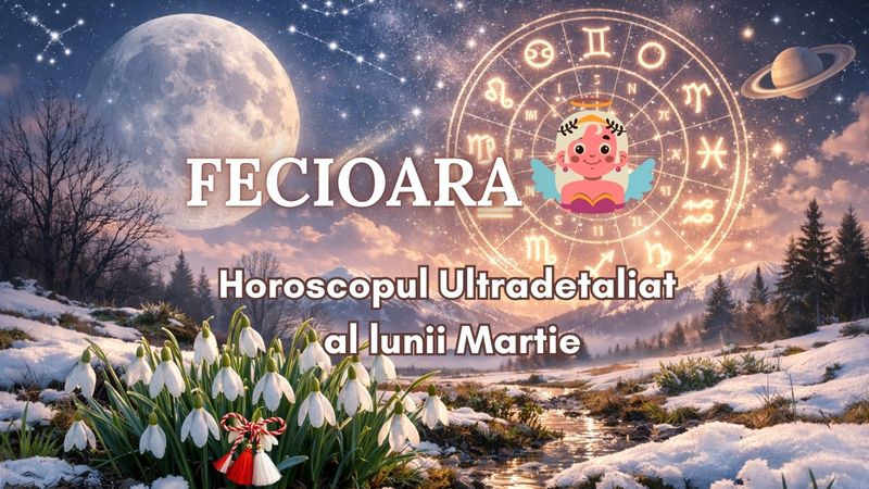 Fecioara- Horoscopul Ultradetaliat al Lunii Martie 
