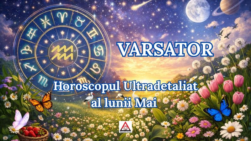 Varsator- Horoscopul Ultradetaliat al lunii Mai