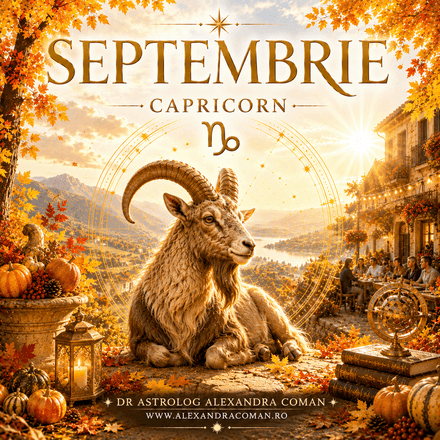 Capricorn- Horoscop Ultradetaliat Septembrie 