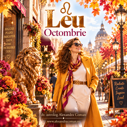 LEU - HOROSCOP ULTRADETALIAT OCTOMBRIE 
