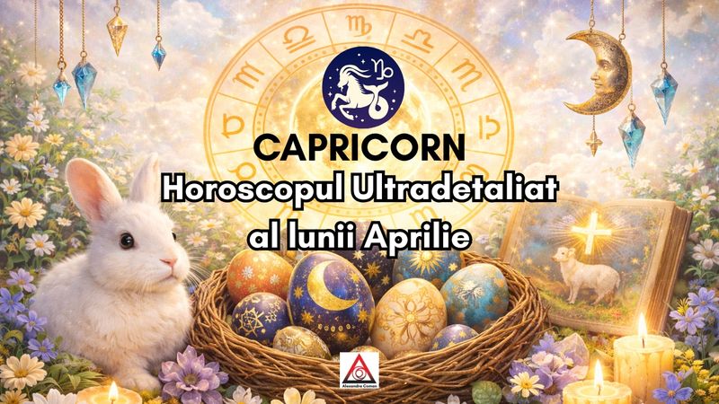Capricorn- Horoscopul Ultradetaliat al lunii Aprilie 