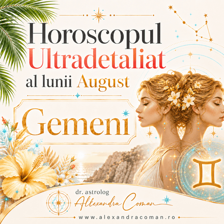 Gemeni-Horoscopul Ultradetaliat August