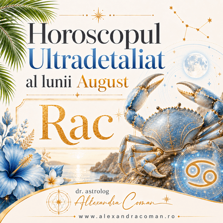 Rac-Horoscopul Ultradetaliat al lunii August