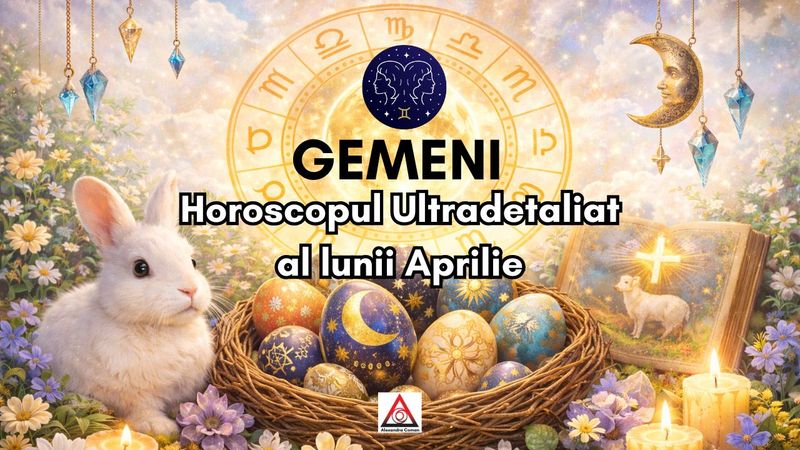 Gemeni- Horoscopul Ultradetaliat al lunii Aprilie