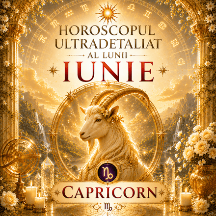 CAPRICORN-Horoscop ultradetaliat IUNIE