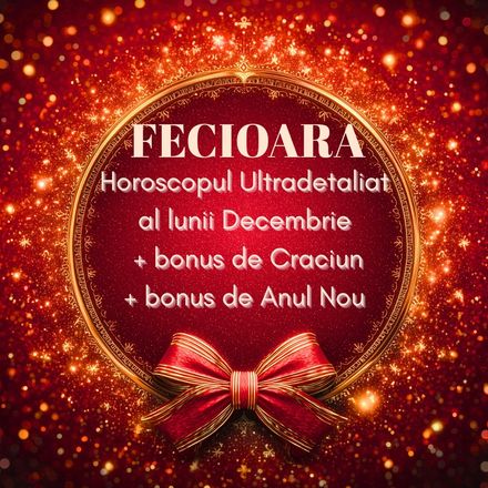 Fecioara- Horoscop Ultradetaliat Decembrie+2 bonusuri speciale
