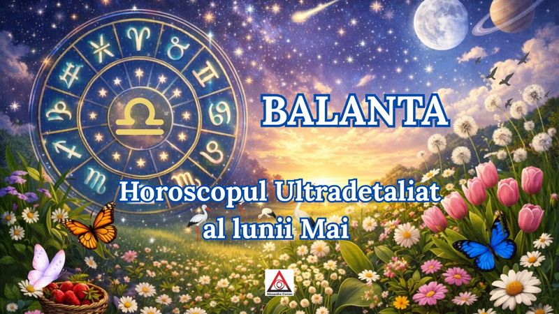 Balanta - Horoscopul Ultradetaliat al lunii Mai 