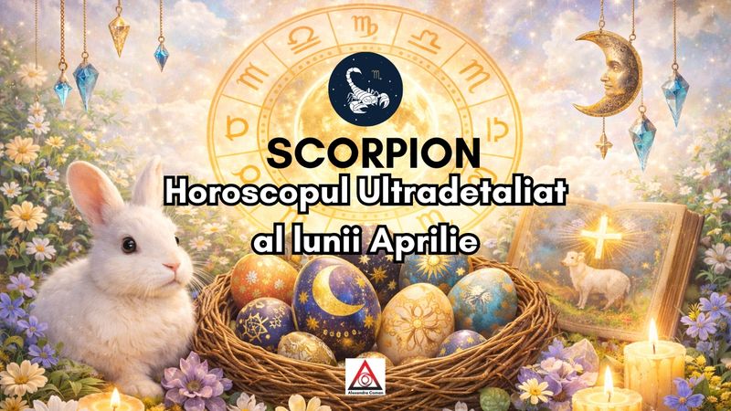 Scorpion- Horoscopul Ultradetaliat al lunii Aprilie