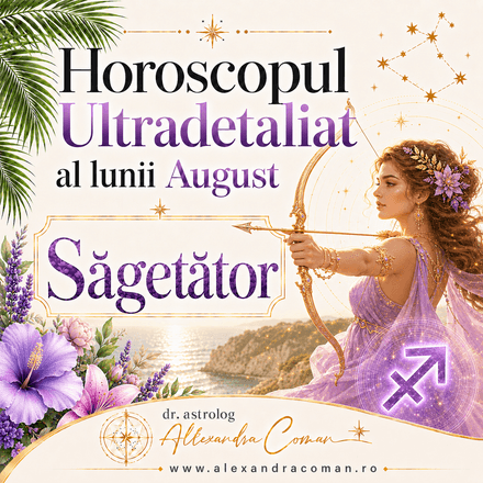 Sagetator- Horoscopul Ultradetaliat al lunii August