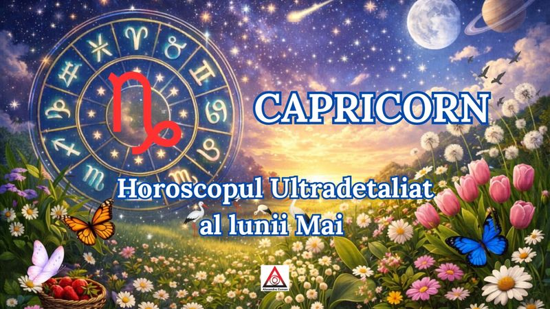 Capricorn - Horoscopul Ultradetaliat al lunii Mai