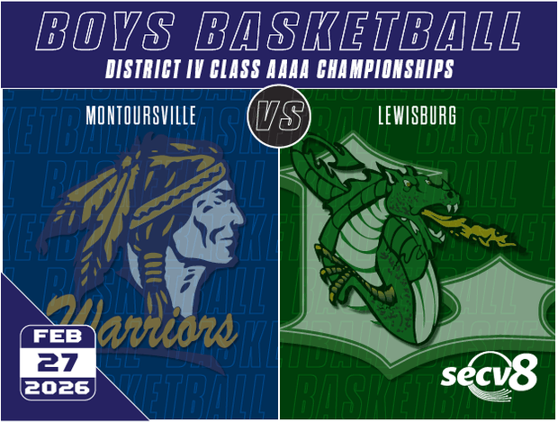 2-27-26 Boys Basketball - Montoursville vs Lewisburg
