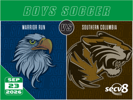 9-23-26 Boys Soccer - Warrior Run vs. Southern Columbia