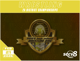 2-21-26 Wrestling - 2A District Wrestling Championship