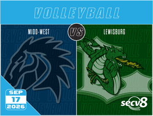 9-17-26 Volleyball - Midd-West vs. Lewisburg