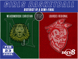 2-23-26 Girls Basketball - Meadowbrook Christian vs Lourdes Regional