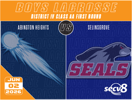 6-2-26 Boys Lacrosse - Abington Heights vs. Selinsgrove