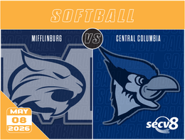 5-8-26 Softball - Mifflinburg vs. Central Columbia