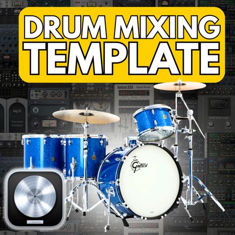Drum Mixing Template (Logic Pro)