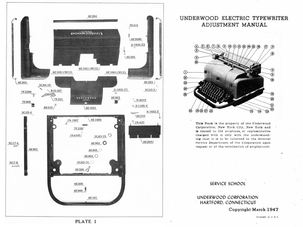 Underwood Typewriter