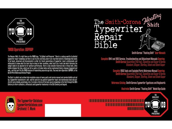 The Smith-Corona Floating Shift Typewriter Repair Bible