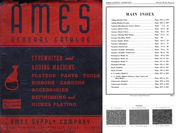 1940  AMES General Catalog No. 5