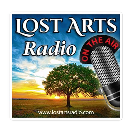 Lost Arts Radio Logo 5x5 Sticker