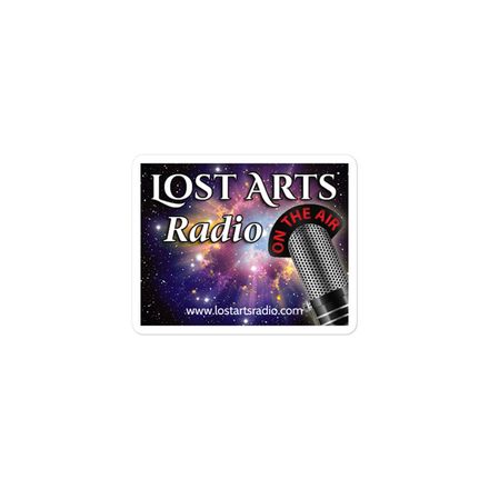 Lost Arts Radio Starfield Logo 3x3 Sticker