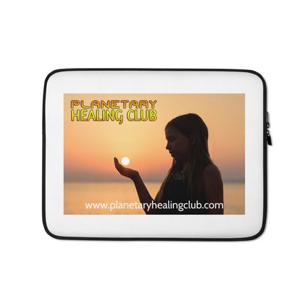 Planetary Healing Club Laptop Sleeve