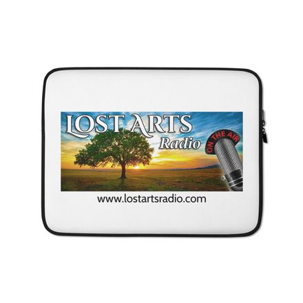 Lost Arts Radio Laptop Sleeve