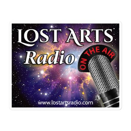 Lost Arts Radio Starfield Logo 5x5 Sticker