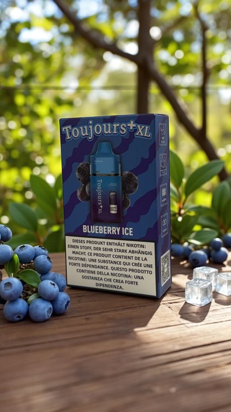 Blueberry ice