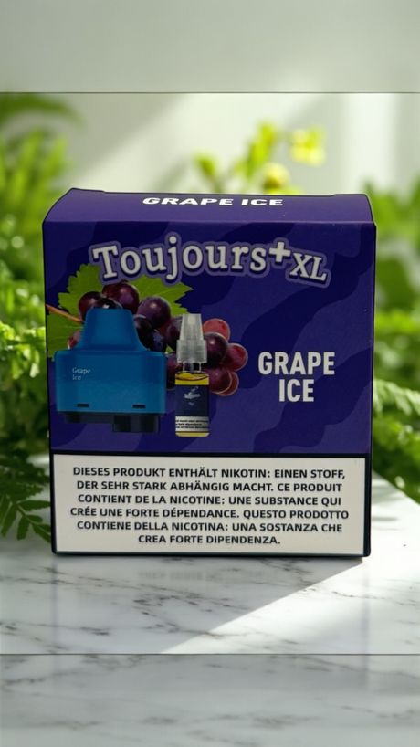 Grape ice pod