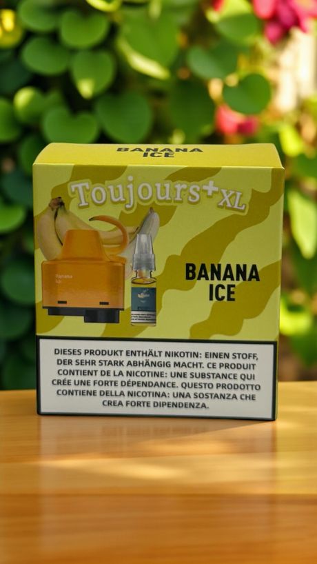 Banana ice pod
