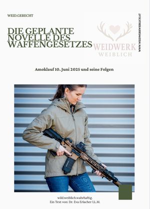 Die geplante Novelle des Waffengesetzes – Amoklauf 10. Juni 2025 und seine Folgen